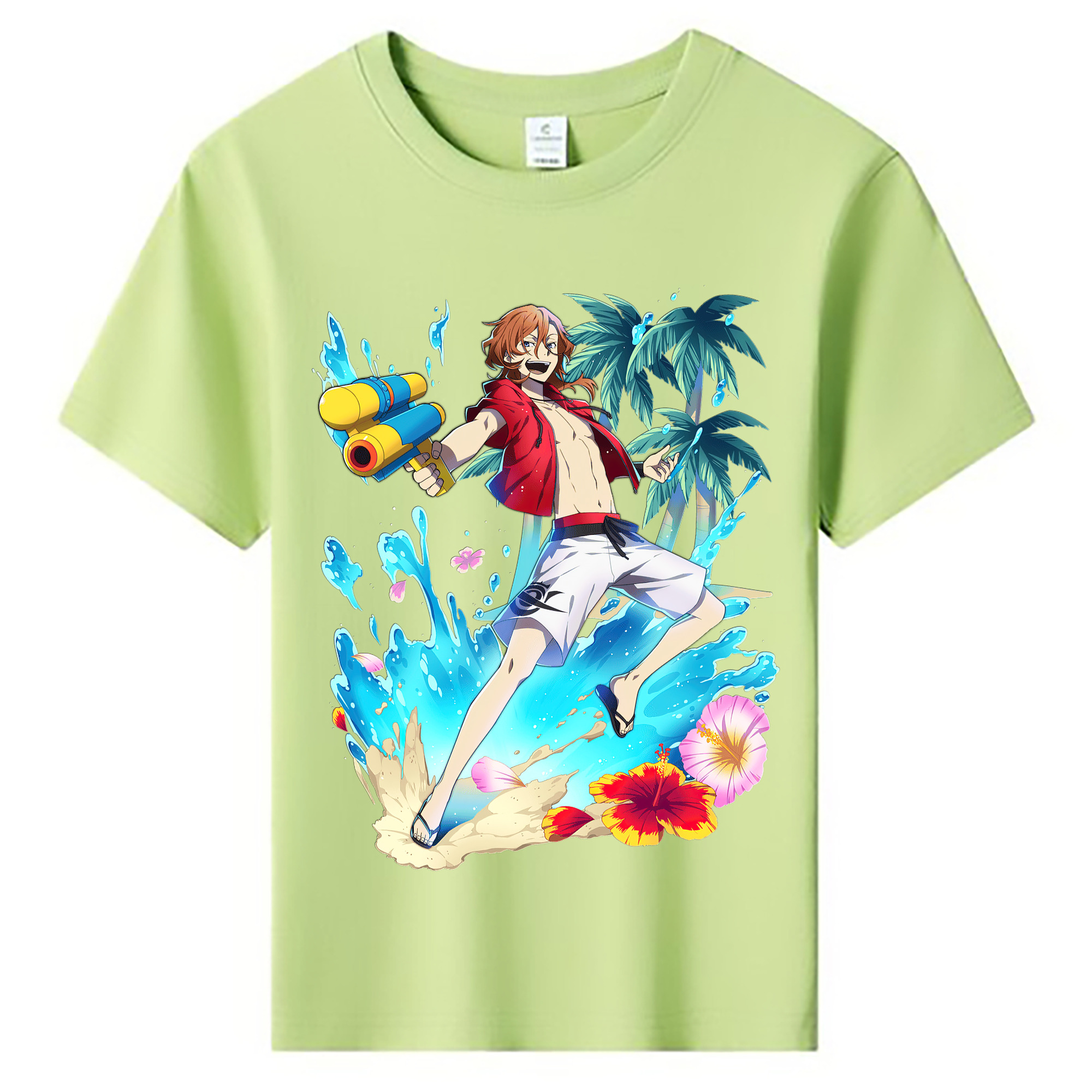 （画像用） 文豪ストレイドッグス Bungo Stray Dogs 綿100％キッズTシャツ（フロントプリント）
